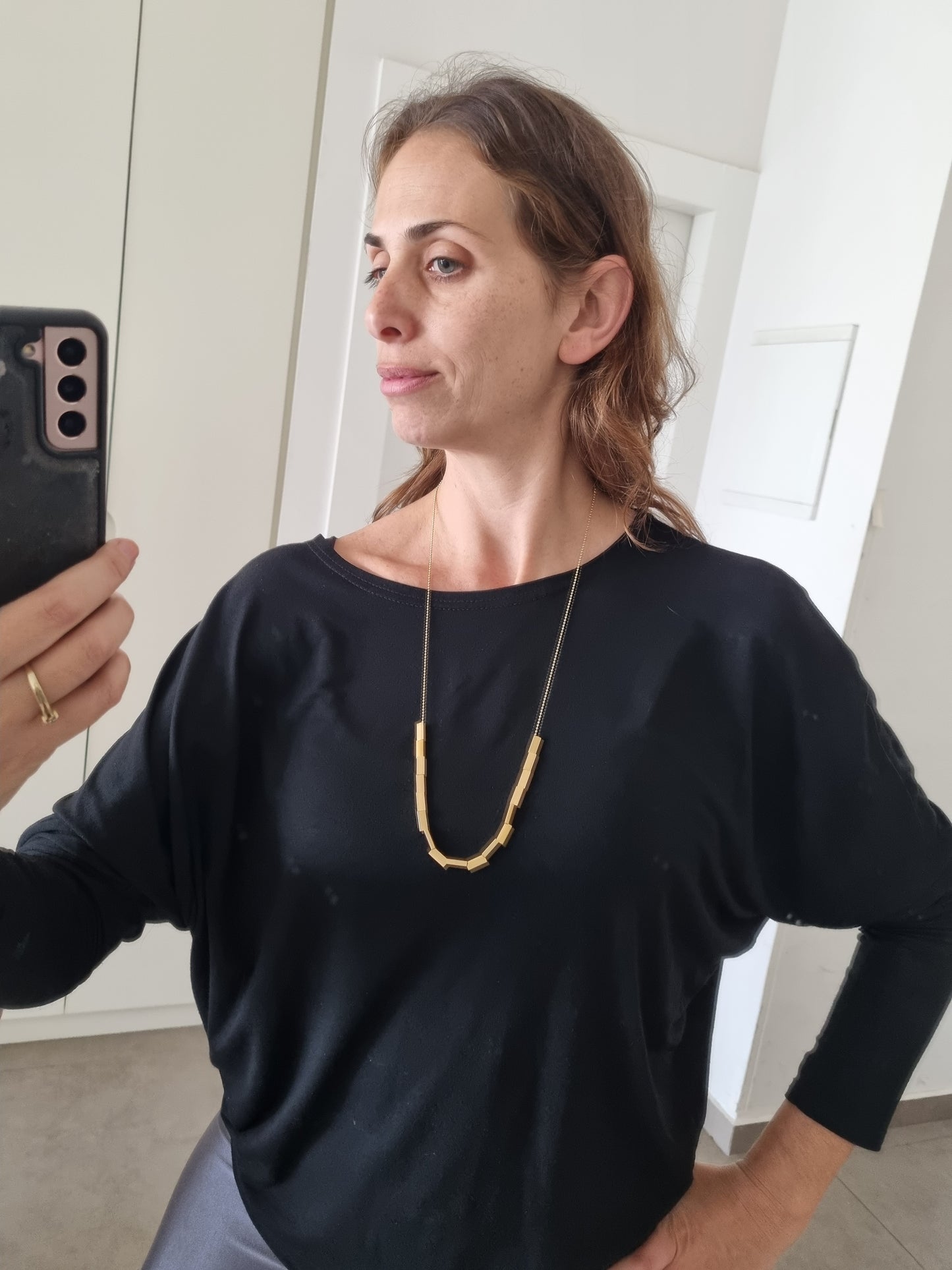 שרשרת ארוכה משולבת צינורות