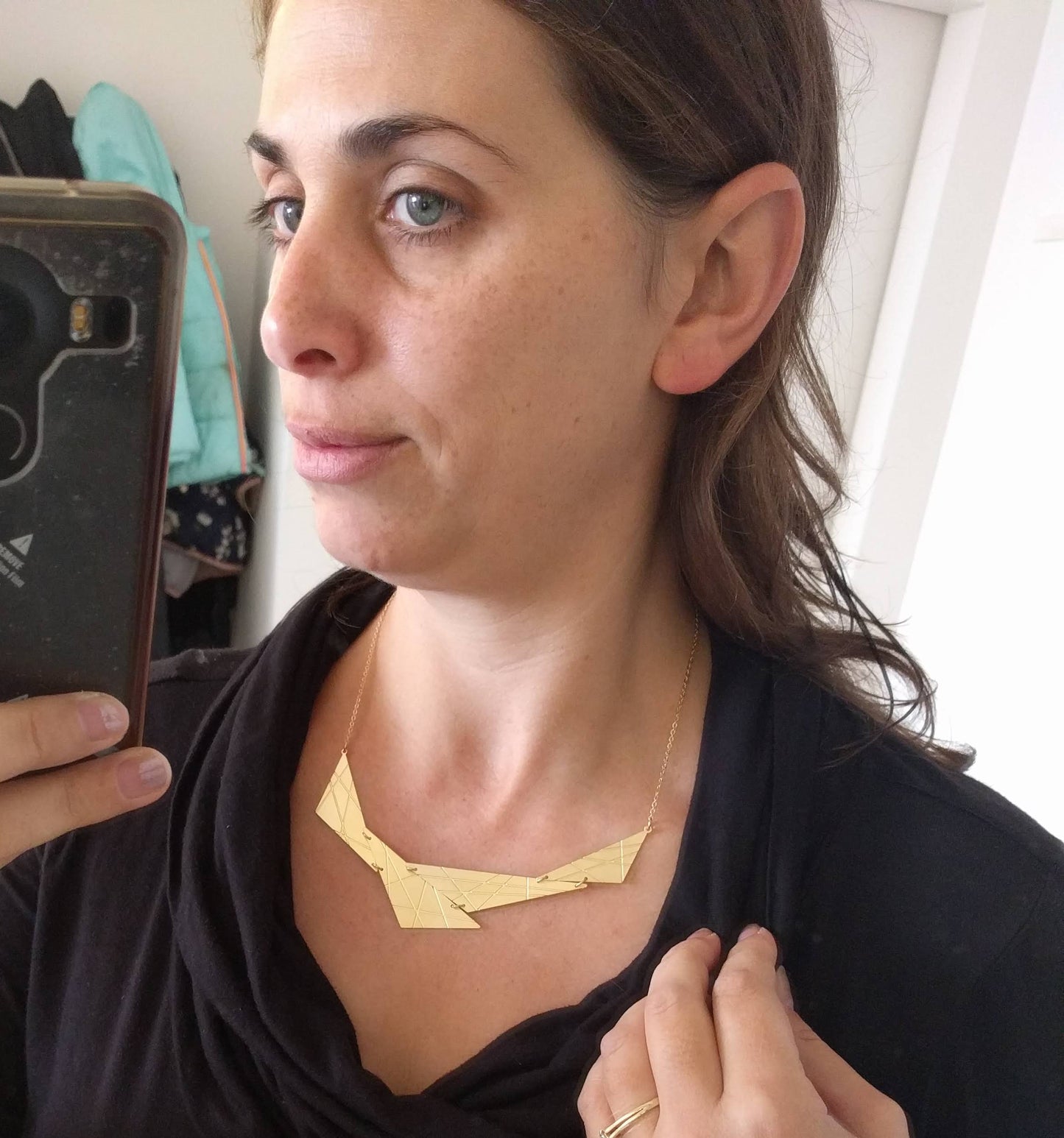 שרשרת משולשים | שרשרת עם דוגמא