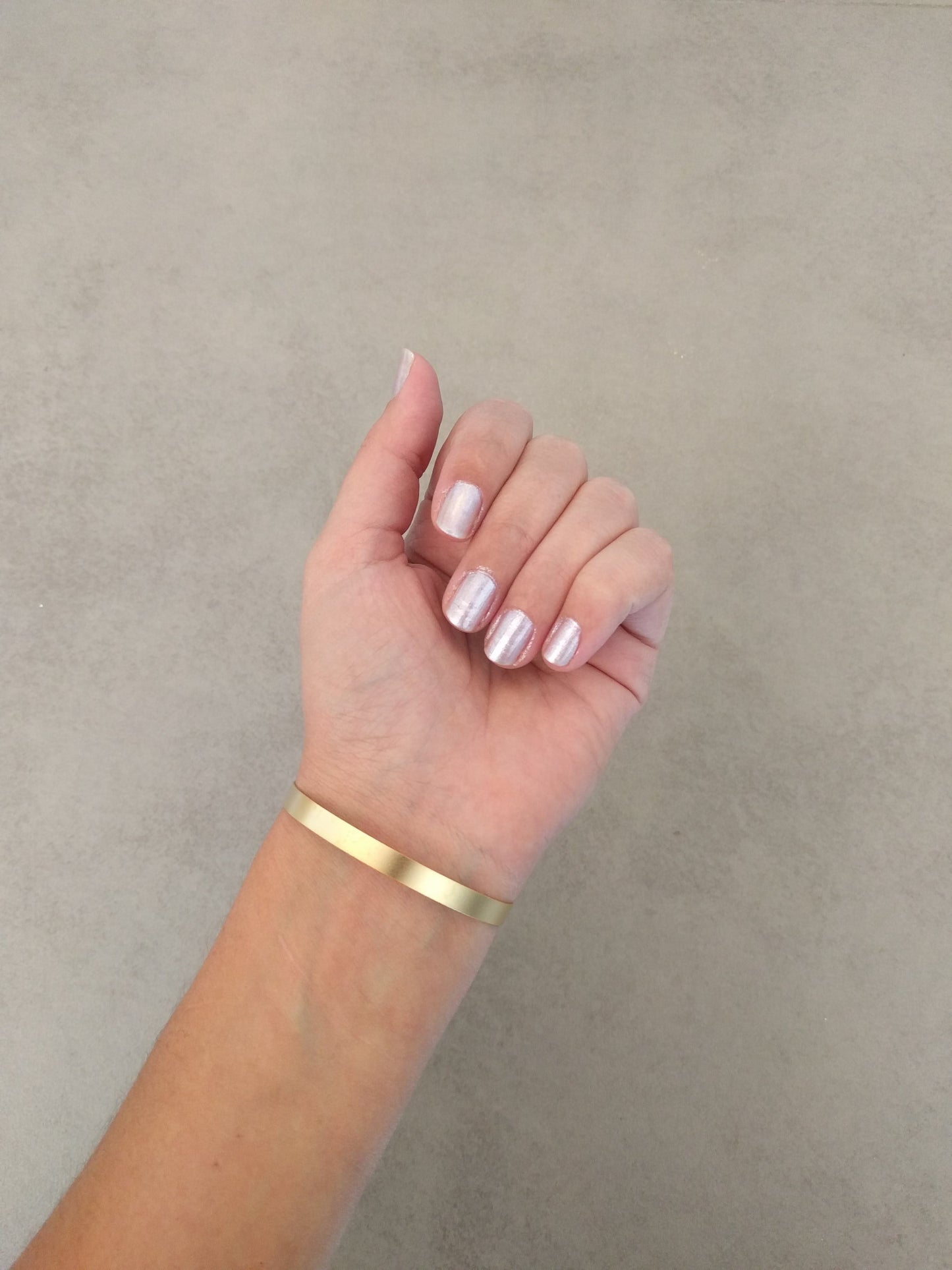 צמיד זהב קשיח | צמיד לב זהב