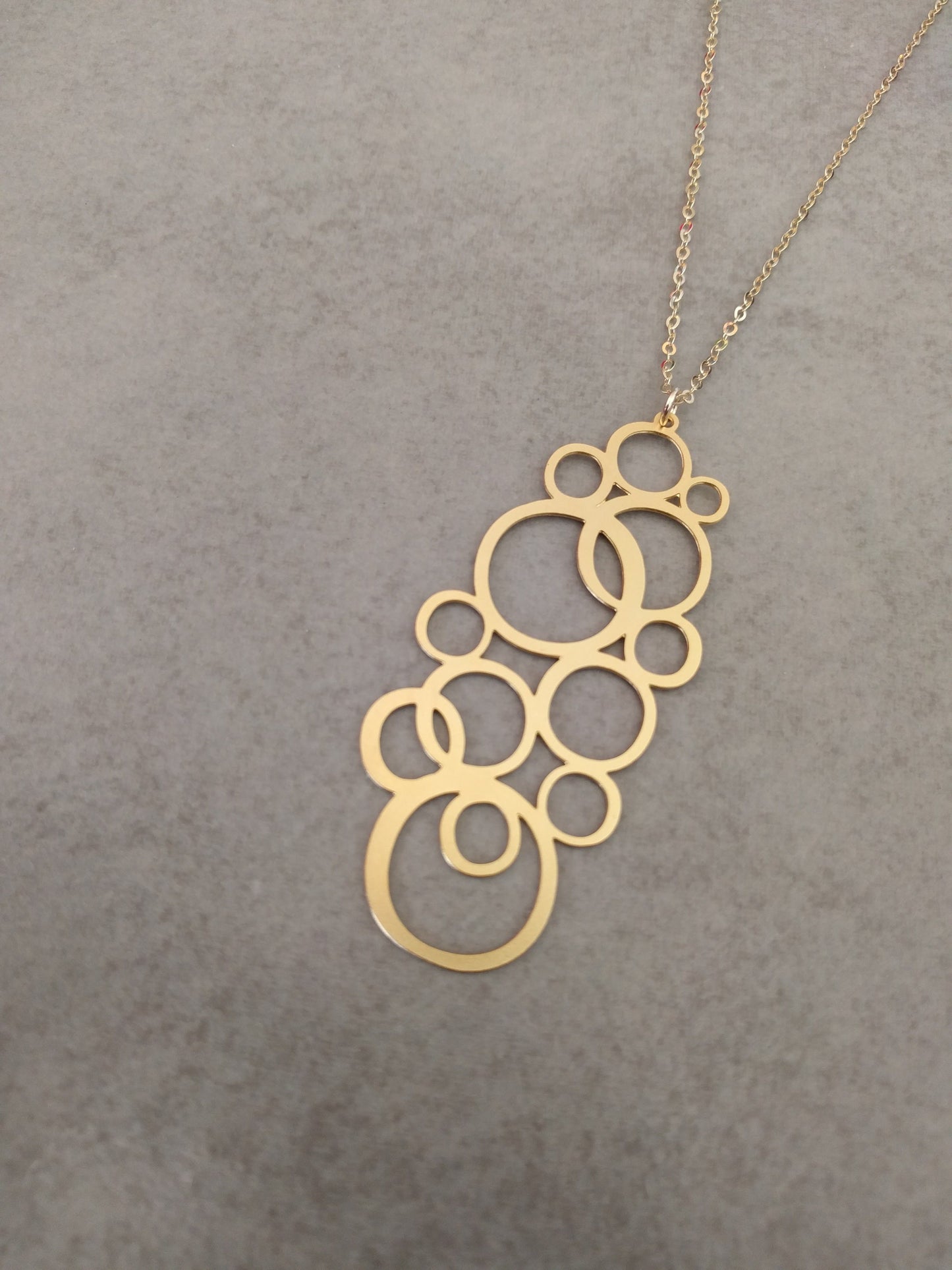 סט תכשיטים לאישה | תכשיט עיגולים